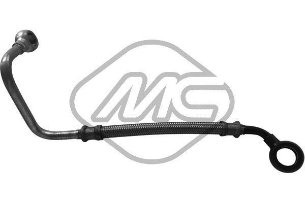 Tubo de óleo, compressor (Tubo de lubrificação) Metalcaucho ref. 92168