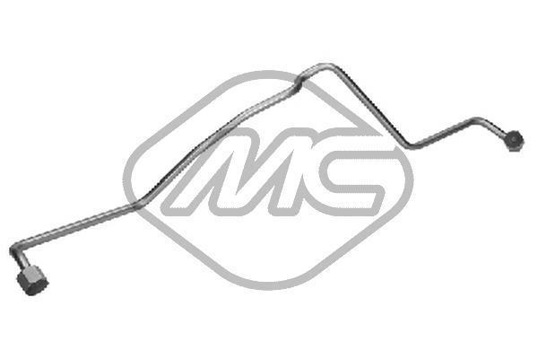 Tubo de óleo, compressor (Tubo de lubrificação) Metalcaucho ref. 92170