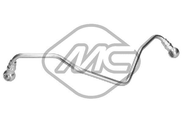 Tubo de óleo, compressor (Tubo de lubrificação) Metalcaucho ref. 92172