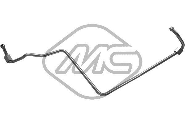 Tubo de óleo, compressor (Tubo de lubrificação) Metalcaucho ref. 92175