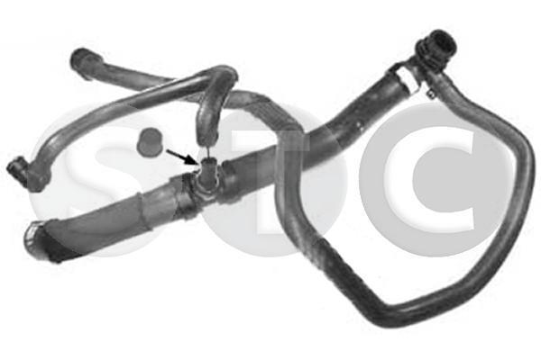 Durite de radiateur (Durite de refroidissement) STC ref. T409224
