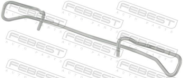 Ressort, plaquette de frein à disque FEBEST 0103-001