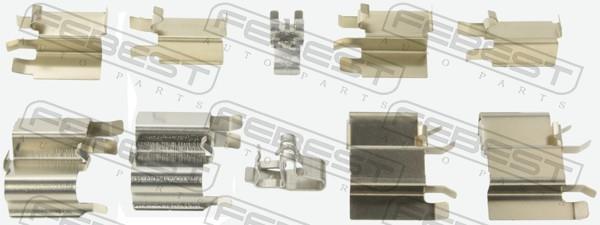 Kit acessórios de pastilhas de travão FEBEST ref. 0103-ACA2F