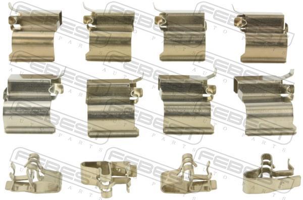 Kit d'accessoires pour plaquette de frein à disque FEBEST 0103-GDJ150R