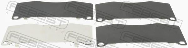 Kit d'accessoires pour plaquette de frein à disque FEBEST ref. 0103-TRJ150F