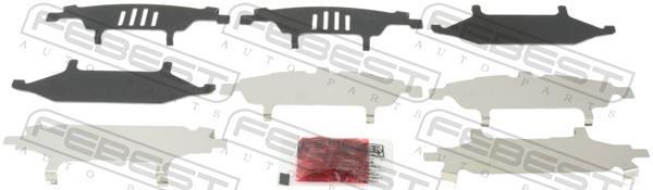 Kit d'accessoires pour plaquette de frein à disque FEBEST 0103-ZZE120F