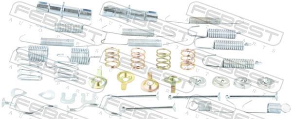 Kit d'accessoires pour mâchoire de frein à tambour FEBEST ref. 0104-GRJ150R-KIT