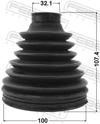 Fuelle, árbol de transmisión FEBEST ref. 0115P-200