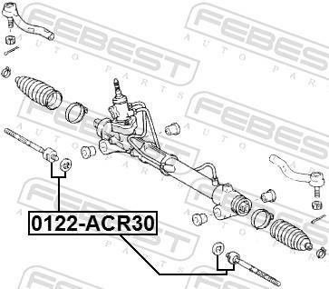 Tirante da direção FEBEST ref. 0122-ACR30