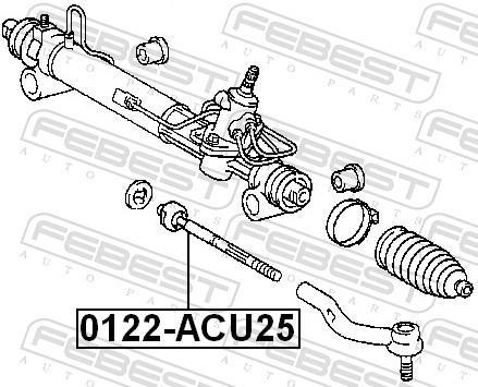 Tirante da direção FEBEST ref. 0122-ACU25