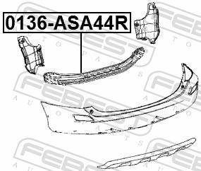 Amortecedor, para-choques FEBEST ref. 0136-ASA44R