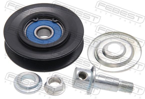 Galet tendeur de courroie d'accessoire FEBEST 0187-FZJ80