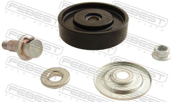 Galet tendeur de courroie d'accessoire FEBEST 0187-HDJ100HV