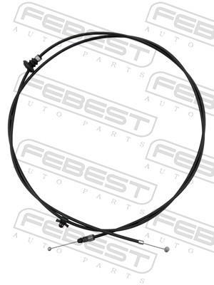 Cable del capó del motor FEBEST ref. 0199-HCACV51
