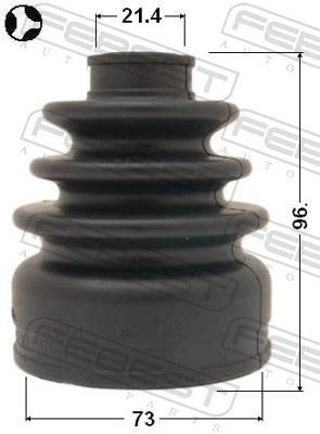 Joint-soufflet, arbre de commande FEBEST ref. 0215-J1016