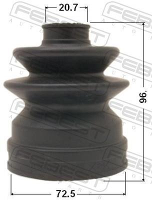 Fuelle, árbol de transmisión FEBEST ref. 0215-N16JP