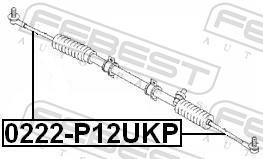 Rotule de direction intérieure FEBEST ref. 0222-P12UKP