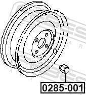 Rosca de roda FEBEST ref. 0285-001