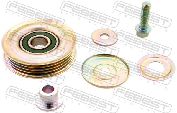 Rolo tensor da correia trapezoidal estriada FEBEST ref. 0387-CRV