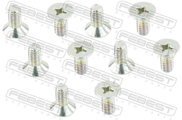 Boulon de fixation, bras transversal FEBEST ref. 0398-003-PCS10
