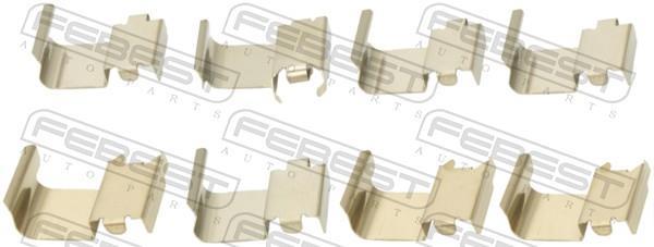 Kit d'accessoires pour plaquette de frein à disque FEBEST 0403-COLTF