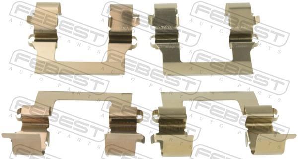 Kit acessórios de pastilhas de travão FEBEST ref. 0403-CSF