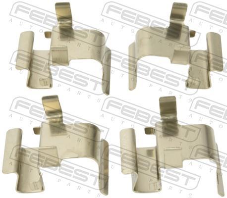 Kit d'accessoires pour plaquette de frein à disque FEBEST 0403-CYR