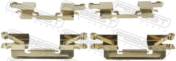 Kit d'accessoires pour plaquette de frein à disque FEBEST ref. 0403-KH9WF