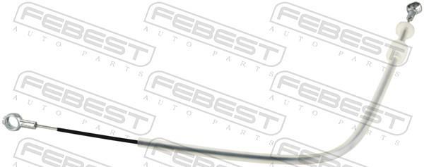 FEBEST Tirette de volets de chauffage pour MITSUBISHI: Outlander, Lancer (Ref: 04105-CUT)