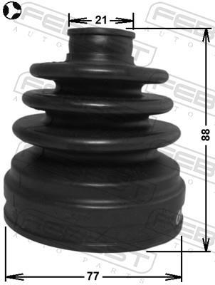Joint-soufflet, arbre de commande FEBEST ref. 0415-CU4WT