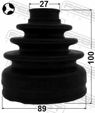 Fuelle, árbol de transmisión FEBEST ref. 0415-CW6LHT