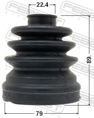Joint-soufflet, arbre de commande FEBEST ref. 0415-EA