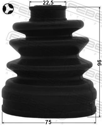 Fuelle, árbol de transmisión FEBEST ref. 0415-N94T