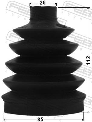 Fuelle, árbol de transmisión FEBEST ref. 0417P-EA3