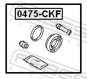 Kit de réparation d'étrier de frein FEBEST ref. 0475-CKF