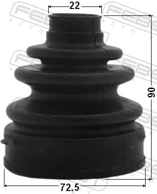 Joint-soufflet, arbre de commande FEBEST ref. 0515-BL