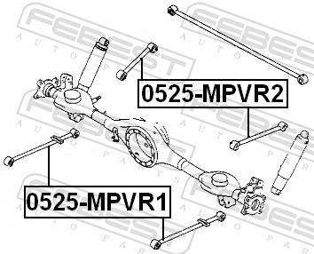 Triangle de suspension FEBEST ref. 0525-MPVR2