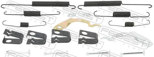 Kit d'accessoires pour mâchoire de frein à tambour FEBEST ref. 0704-JB627R-KIT