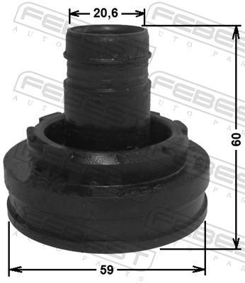 Fuelle, árbol de transmisión FEBEST ref. 0815-LEGSA