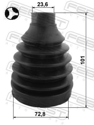 Soufflet de cardan FEBEST ref. 0815P-G22T