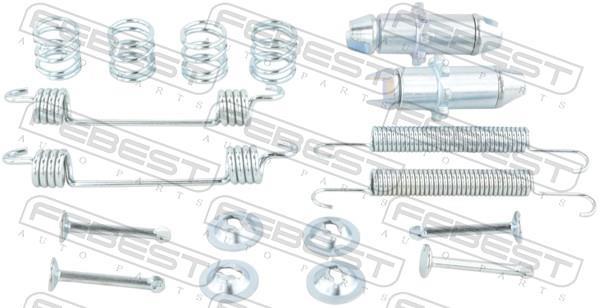Kit d'accessoires pour mâchoire de frein à tambour FEBEST ref. 1204-TUC2WDR-KIT