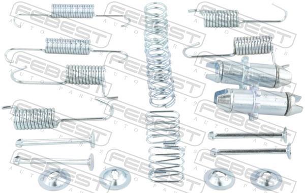Kit d'accessoires pour mâchoire de frein à tambour FEBEST ref. 1204-TUC4WDR-KIT