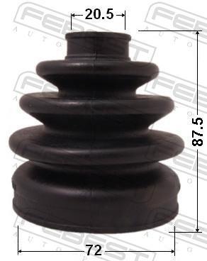 Joint-soufflet, arbre de commande FEBEST ref. 1217-ACC