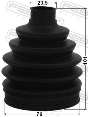 Joint-soufflet, arbre de commande FEBEST ref. 1217-MC