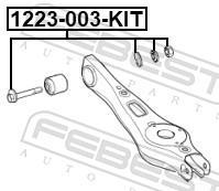 Tornillo corrector de inclinación FEBEST ref. 1229-003-KIT