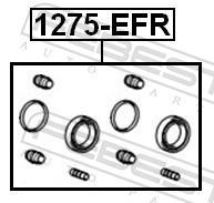 Kit de réparation d'étrier de frein FEBEST ref. 1275-EFR