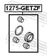 Kit de réparation d'étrier de frein FEBEST 1275-GETZF