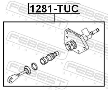 Embraiagem transmissor FEBEST ref. 1281-TUC