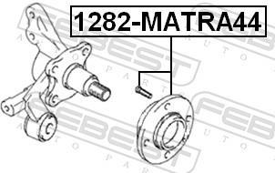 Moyeu de roue (Roulement de roue) FEBEST ref. 1282-MATRA44