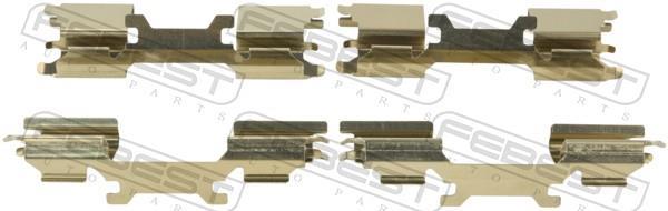 Kit d'accessoires pour plaquette de frein à disque FEBEST ref. 1603-W906F